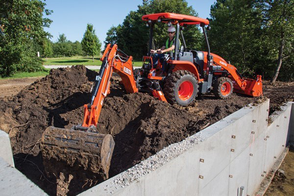 Kubota Tractor Loader Backhoe