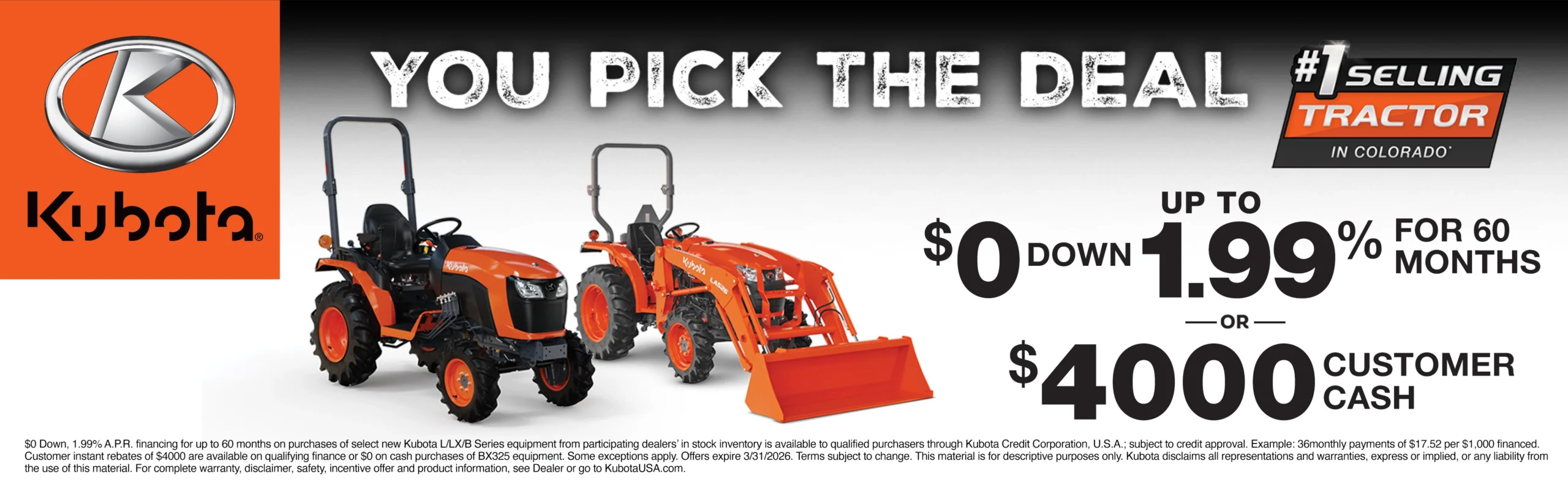 You Pick The Deal Agriculture