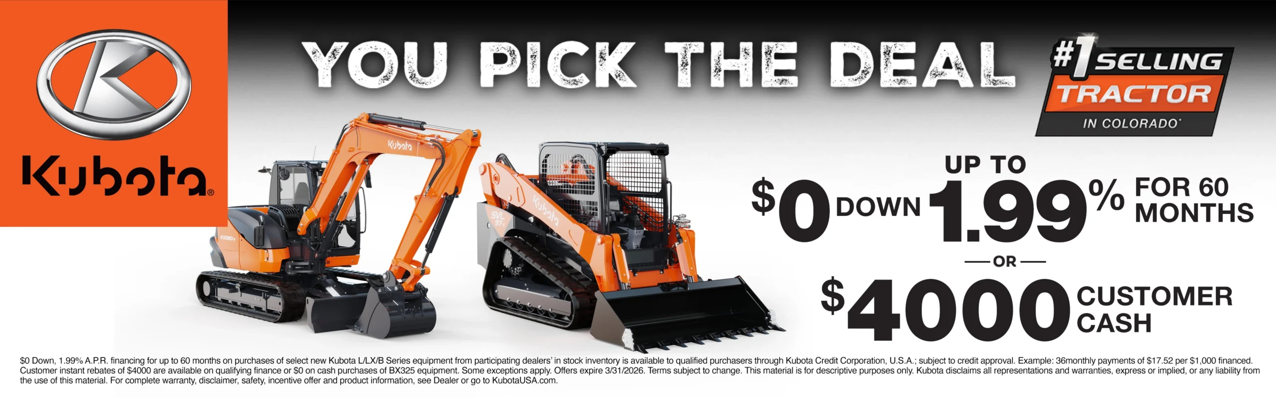 You Pick The Deal Construction