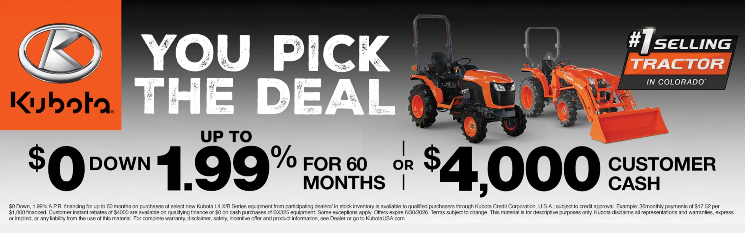 You Pick The Deal Agriculture