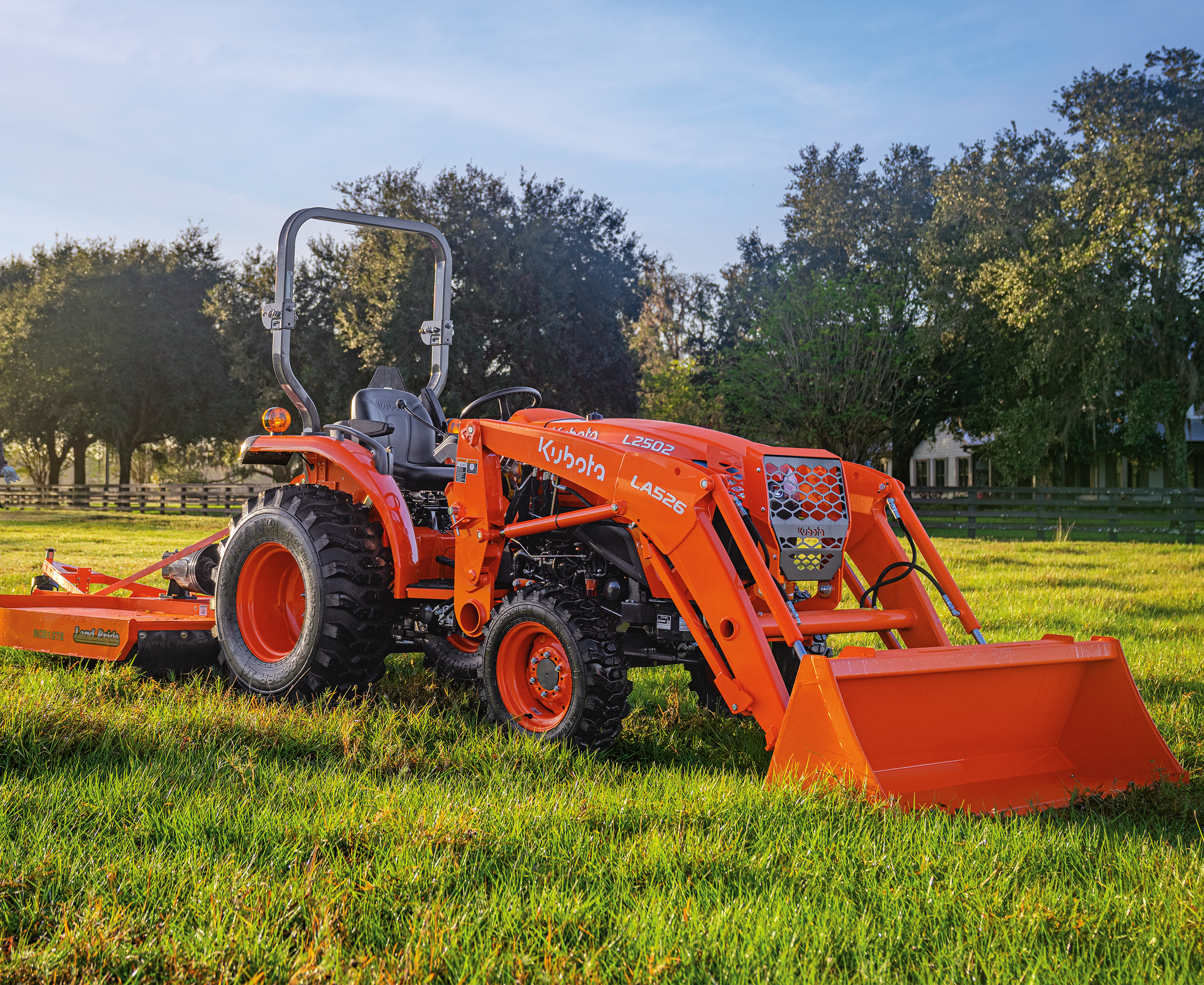 Kubota L2502 Tractor Orange Days