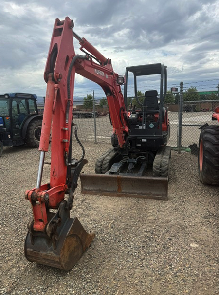 2015 Kubota KX91-3 Compact Excavator